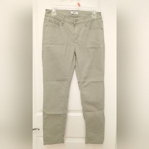 Women's jeans size 6 - pale green